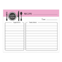 Personalisierte Brautparty-Rezept-Karte Postkarte
