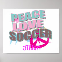 Personalisierte FUSSBALL Geschenke Plakate