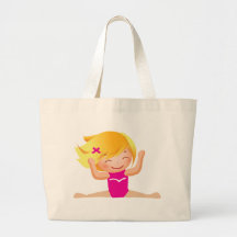 Personalisierte Gymnastik-Mädchen-Geschenke Taschen