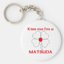 Personalisierte Japaner küssen mich, den ich Matsu Schlüsselband