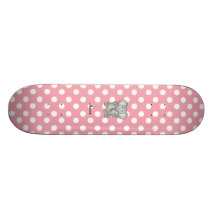 Personalisierte Namenselefantgeschenke Individuelle Skatedecks
