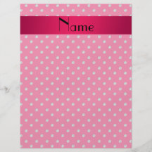 Personalisierte rosa Namensdiamanten Bedruckte Flyer