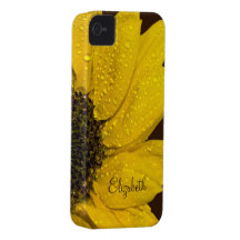 Personalisierte Sonnenblume BlumeniPhone 4 Fall Case-Mate iPhone 4 Hüllen