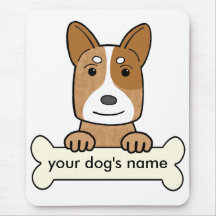 Personalisierter australischer Vieh-Hund Mousepad