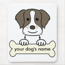Personalisierter BretagneSpaniel Mauspad
