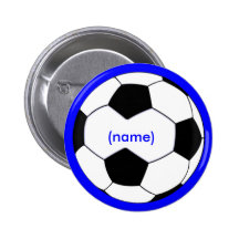 Personalisierter Fußball-Knopf Buttons