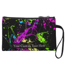 Personalisierter schwarzer/NeonSpritzer