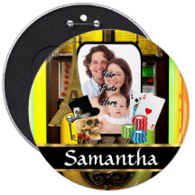 Personalisierter Spieler Anstecknadelbutton
