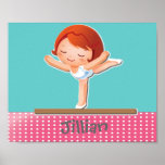 Personalisiertes GYMNASTIK Geschenk Plakate