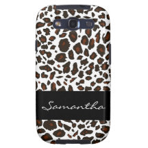 Personalisiertes Schnee-Leopard-Muster