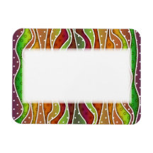 Personalizable HERBST STRIPES FLEXIBLEN MAGNETEN
