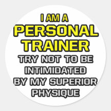 Persönliche Trainer-… überlegene Konstitution Sticker