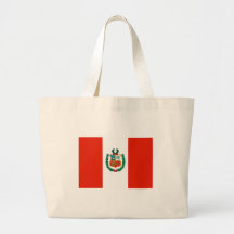Peru-Flagge Taschen