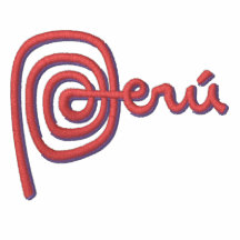 Peru-Marke/Marca Peru Besticktes Polo Shirt