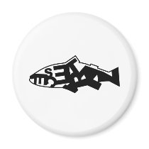 Pescetarian Magnet magnete