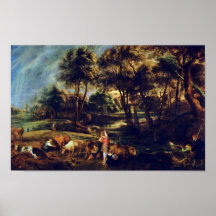 Peter Paul Rubens - gestalten Sie mit Entenjägern  Plakatdrucke