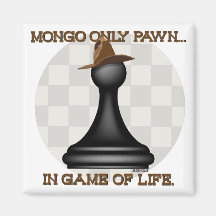 Pfand des Mongo nur im Spiel des Lebens Kühlschrankmagnete