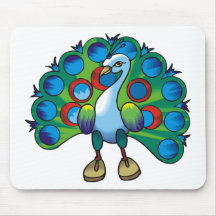 Pfau 2 mauspad