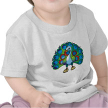 Pfau 2 t-shirts