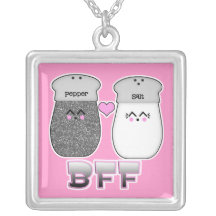Pfeffer BESTE FREUNDIN Kawaii Salz-n Personalisierter Schmuck