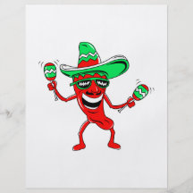 Pfeffer maracas Sombrero sunglasses.png Individuelle Flyer
