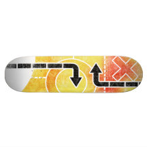 Pfeil-Skateboard-Plattform Skateboardbrett