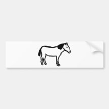 Pferd Autoaufkleber