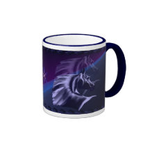 PferdeSilhouette beschattete Becher Kaffeetasse
