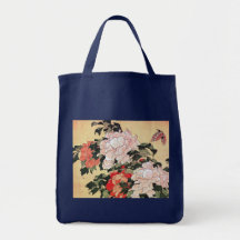 Pfingstrosen und Schmetterling Hokusai Taschen