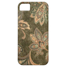 Pfirsich-weise Paisley iPhone 5 Abdeckung iPhone 5 Schutzhülle