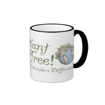 Pflanze ein Baum-Erdtagesfox-Gang Kaffee Haferl