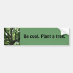 "Pflanze ein Baum-" Stoßaufkleber Auto Sticker