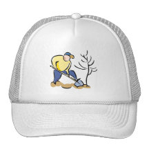 Pflanze ein Baum Trucker Mütze
