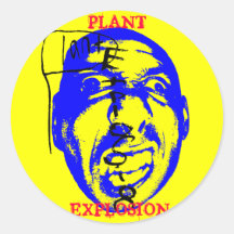 Pflanzen-Explosions-Aufkleber