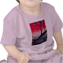 Pflaumen-Anwesen Kameido, Hiroshige Ando Shirts