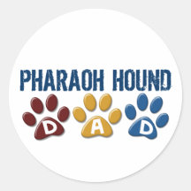 PHARAO-JAGDHUND Vati-Tatzen-Druck 1 Stickers