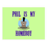 Phil ist mein Homeboy Postkarte