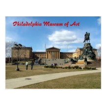 Philadelphia-Kunstmuseum Postkarten