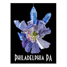 Philadelphia PA Postkarten