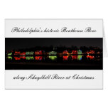 Philadelphias historisches Boathouse-Reihe greetin Karte