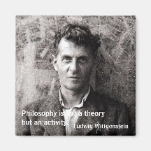 Philosophie ist nicht eine Theorie aber… Kühlschrankmagnet