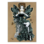 "Phoebe" gotische Couture-Schmetterlings-Fee-Karte
