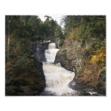 Photographischer Druck der Wasserfall-Schönheits-1