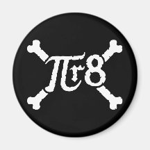 Pi-r-8 Kühlschrankmagnete