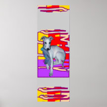 Picasso, Welpe mit Spielzeug-Photographischem Prts Plakate