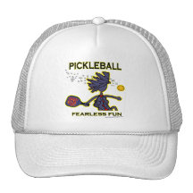 Pickleball furchtloser Spaß Truckerkappen