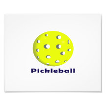 pickleball gerade Ball n text.png Foto Drucke