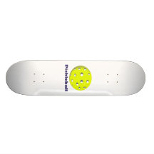 pickleball gerade Ball n text.png Individuelles Skateboard