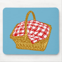 Picknick-Korb Mauspads