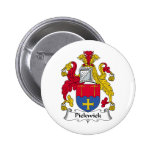 Pickwick Familienwappen Anstecknadelbuttons